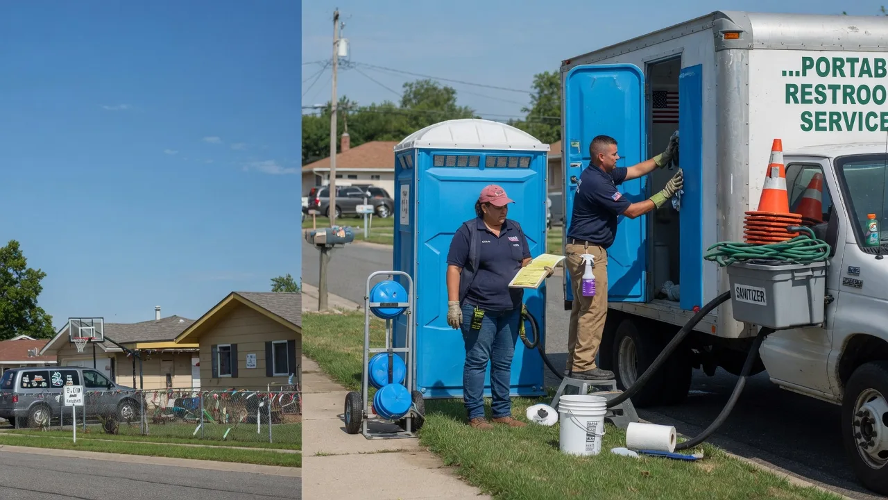 Portable Toilet Rental in Lapaz, IN near me
